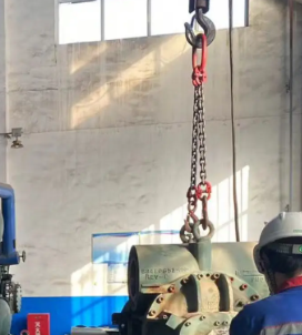 冷凝機檢修中鏈條索具的安全應用
